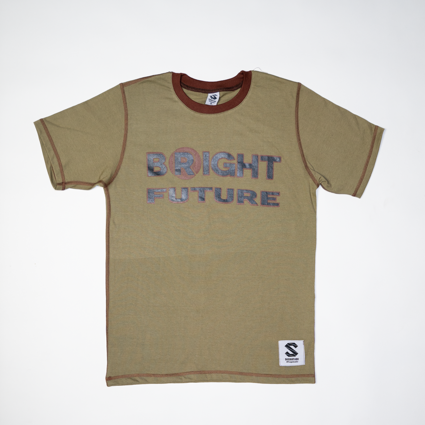 Bright Future  Forest-Green/Brown Short set