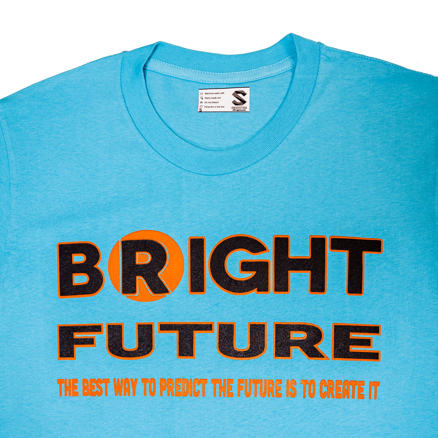 Bright Future T-shirt Pacific Blue