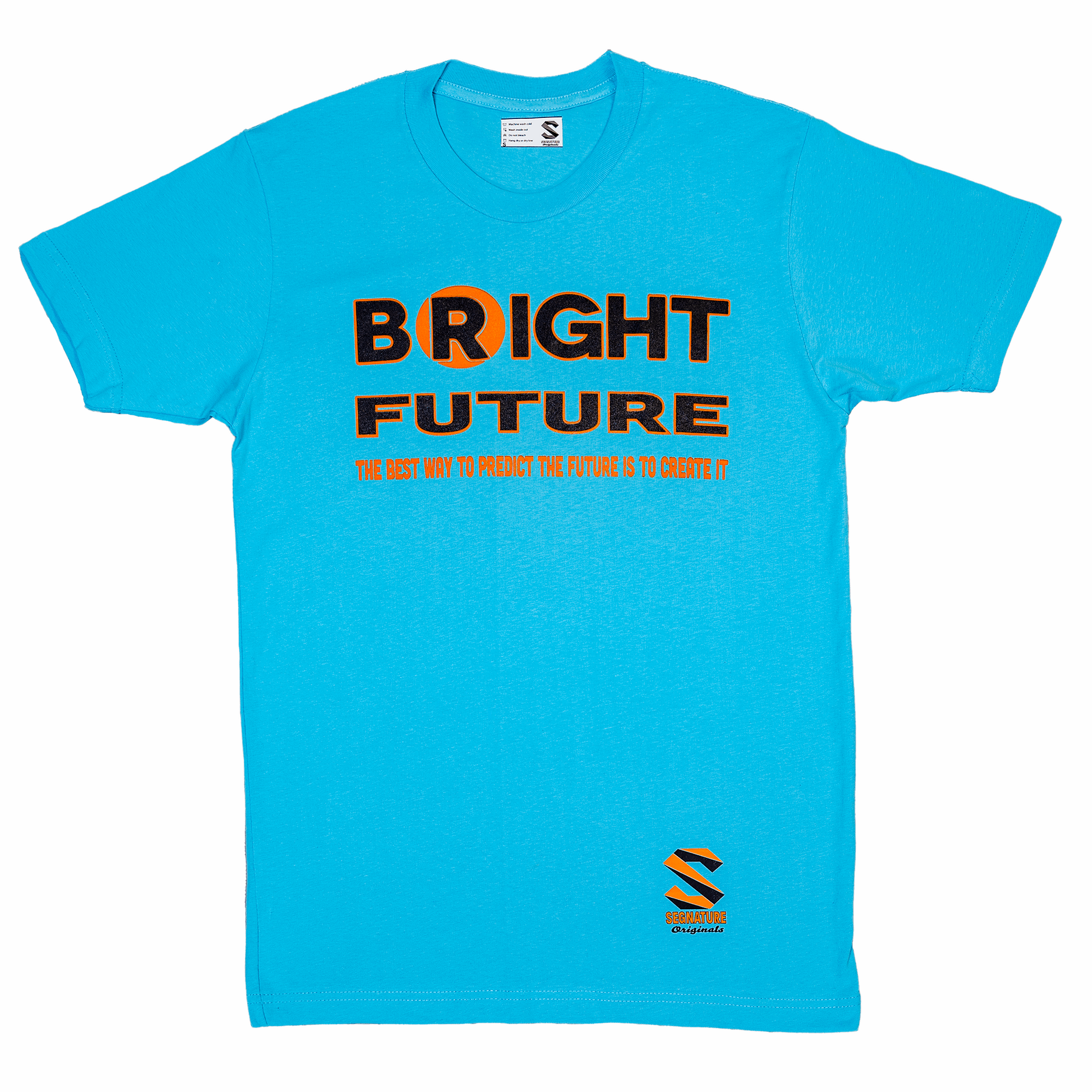 Bright Future T-shirt Pacific Blue